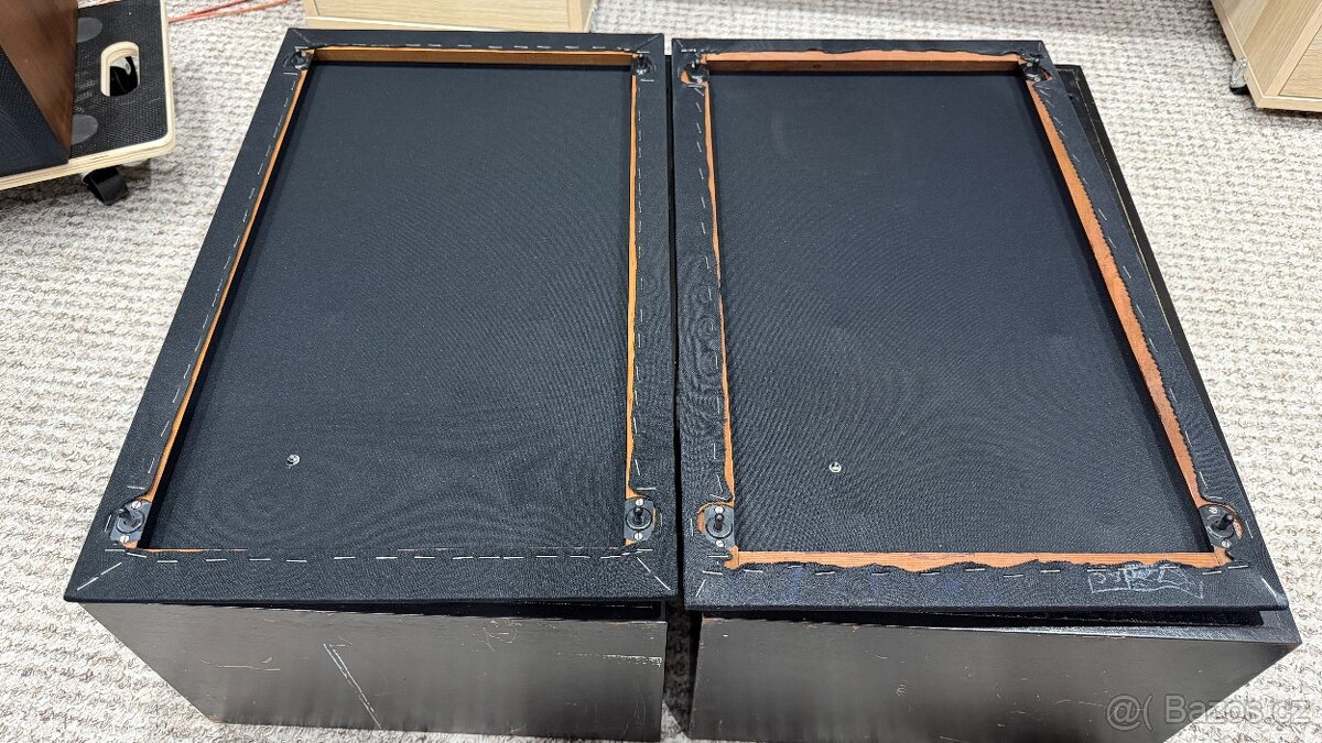 TESLA repro boxy ARS 1038 - korpusy + vyhybky - 6