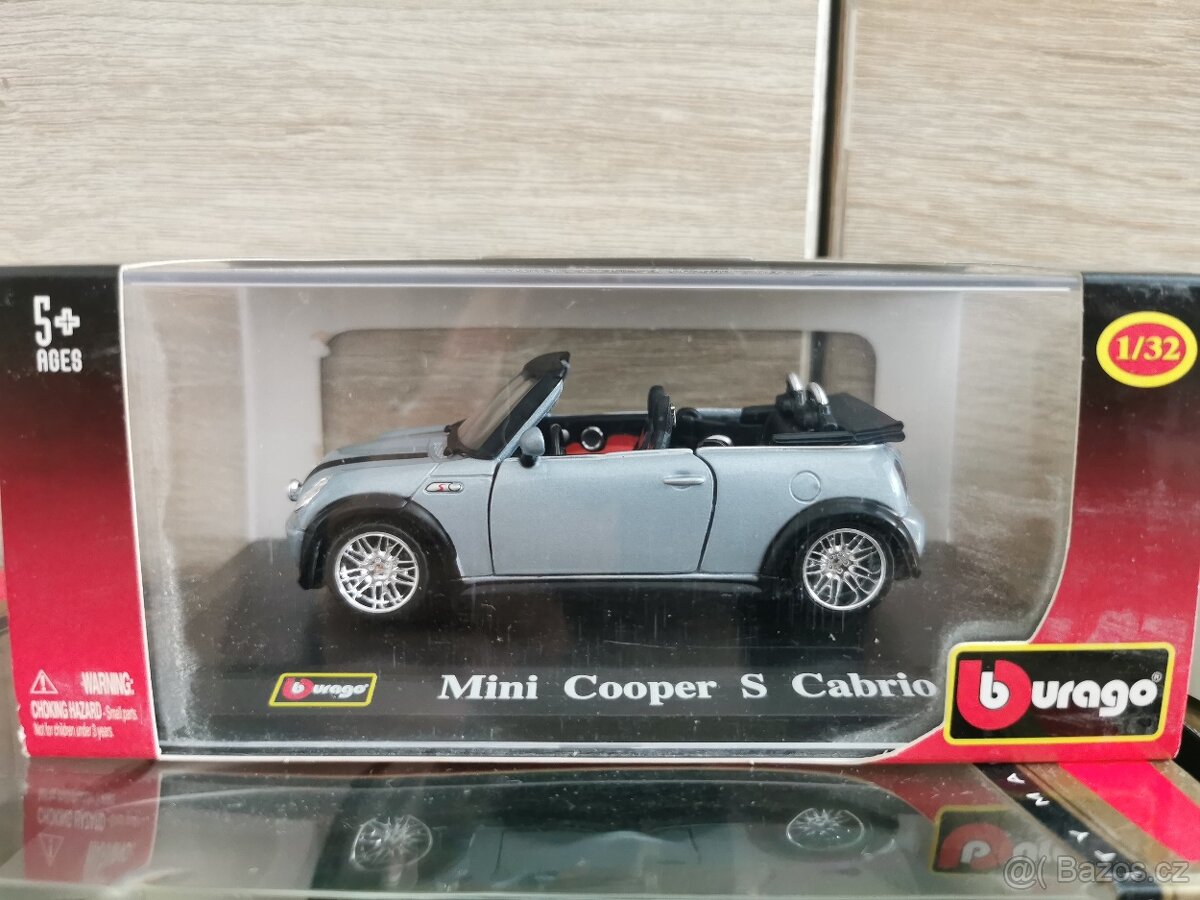 Modely Bburago 1:24, 1:43 - 6