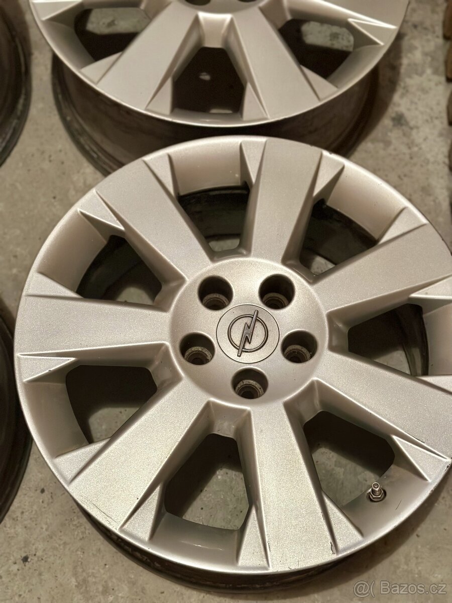 Originál alu kola Opel, Saab 5x110 R17 - 6