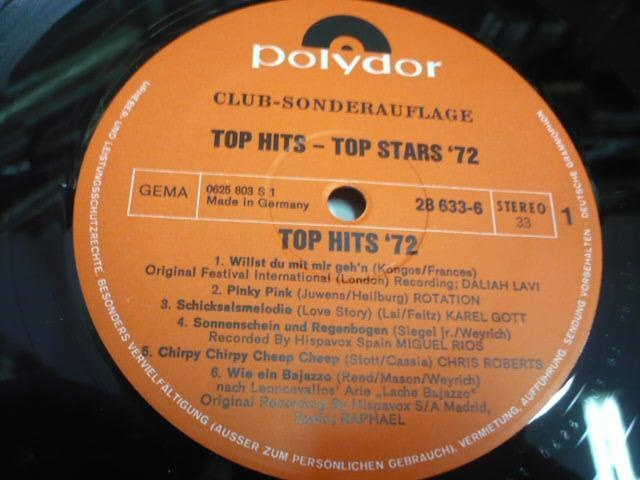 Various – Top Hits - Top Stars '72 (2 LP box)) - 6