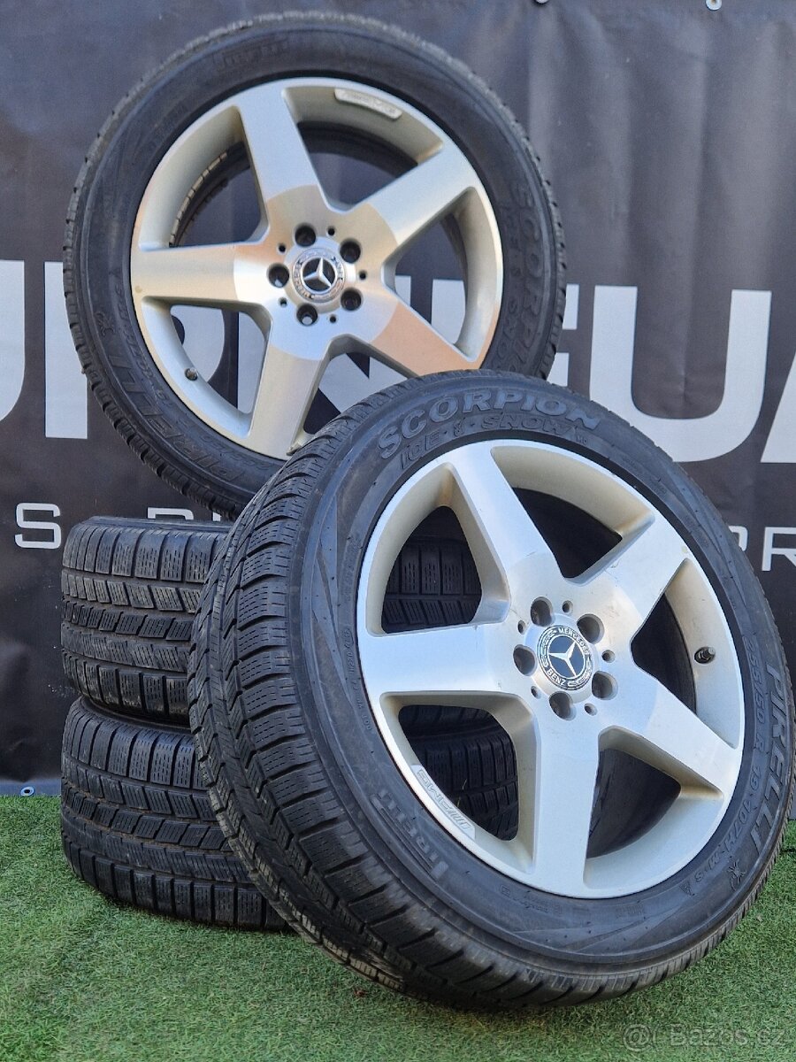 5x112 R19 mercedes AMG W166 +❄️ zimní pneu ZÁNOVNÍ STAV - 6