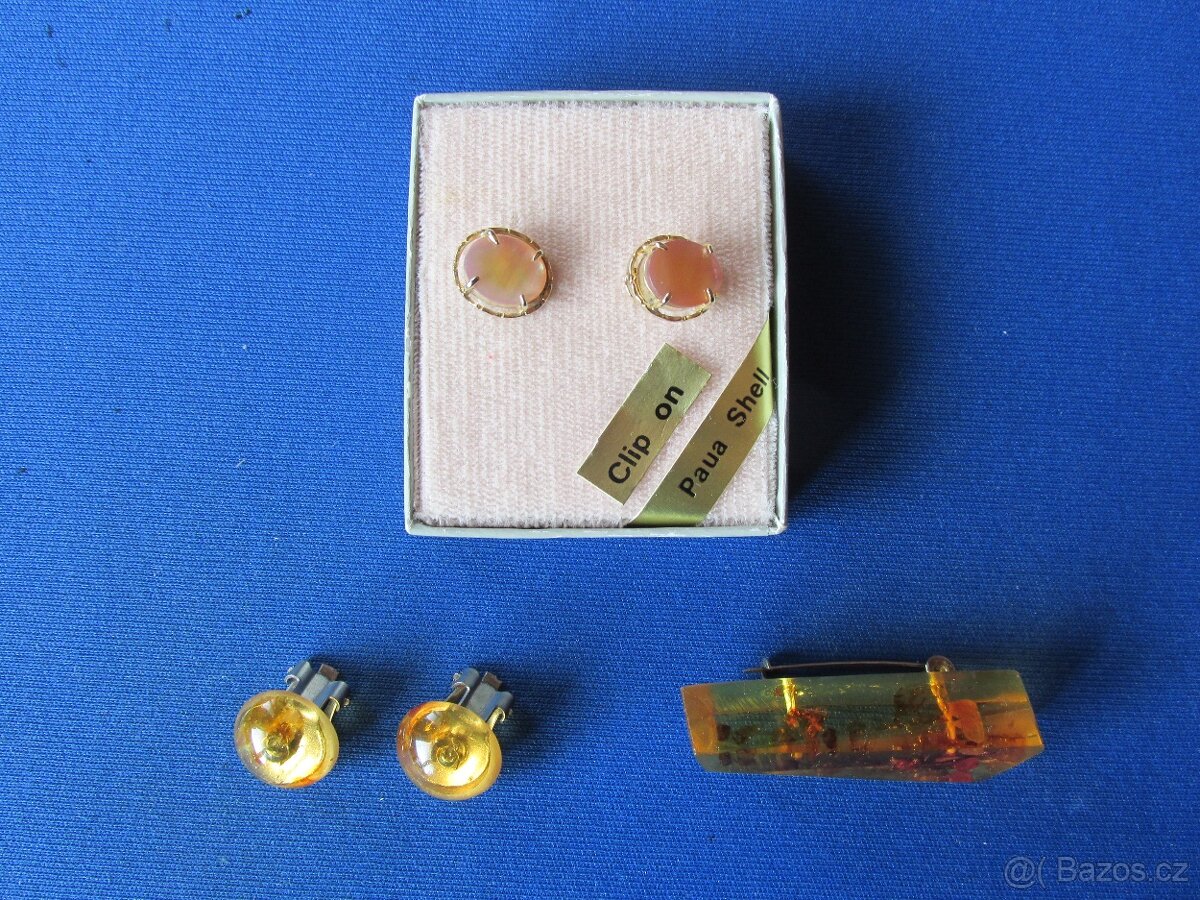 NÁUŠNICE PAUA PERLEŤ - 6