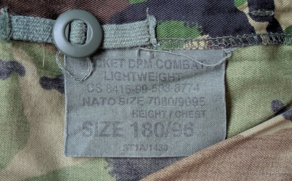 Komplet DPM, armádny originál UK - 6