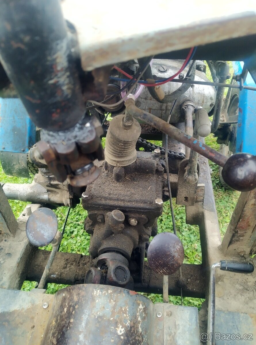 čz 502 malotraktor,fréza - 6