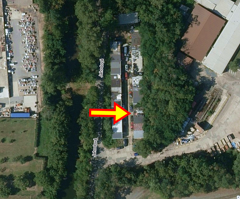 Dvě garáže 2x27 m² Brněnské Ivanovice ul. Jahodová - 6