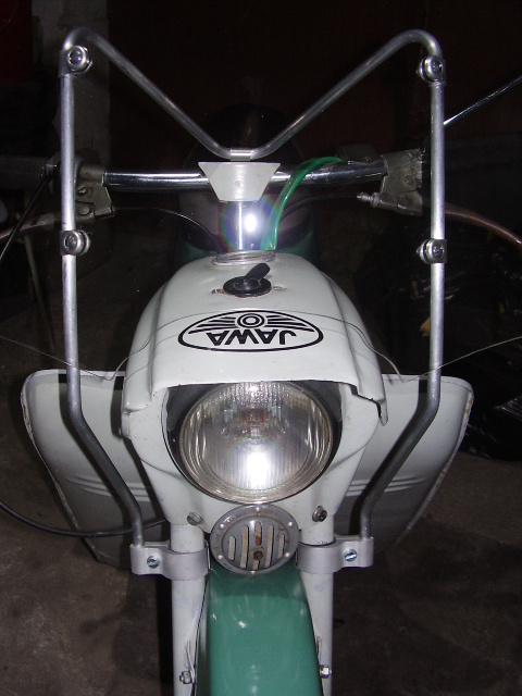 Nové plexištíty na JAWA50 typ05,20. - 6