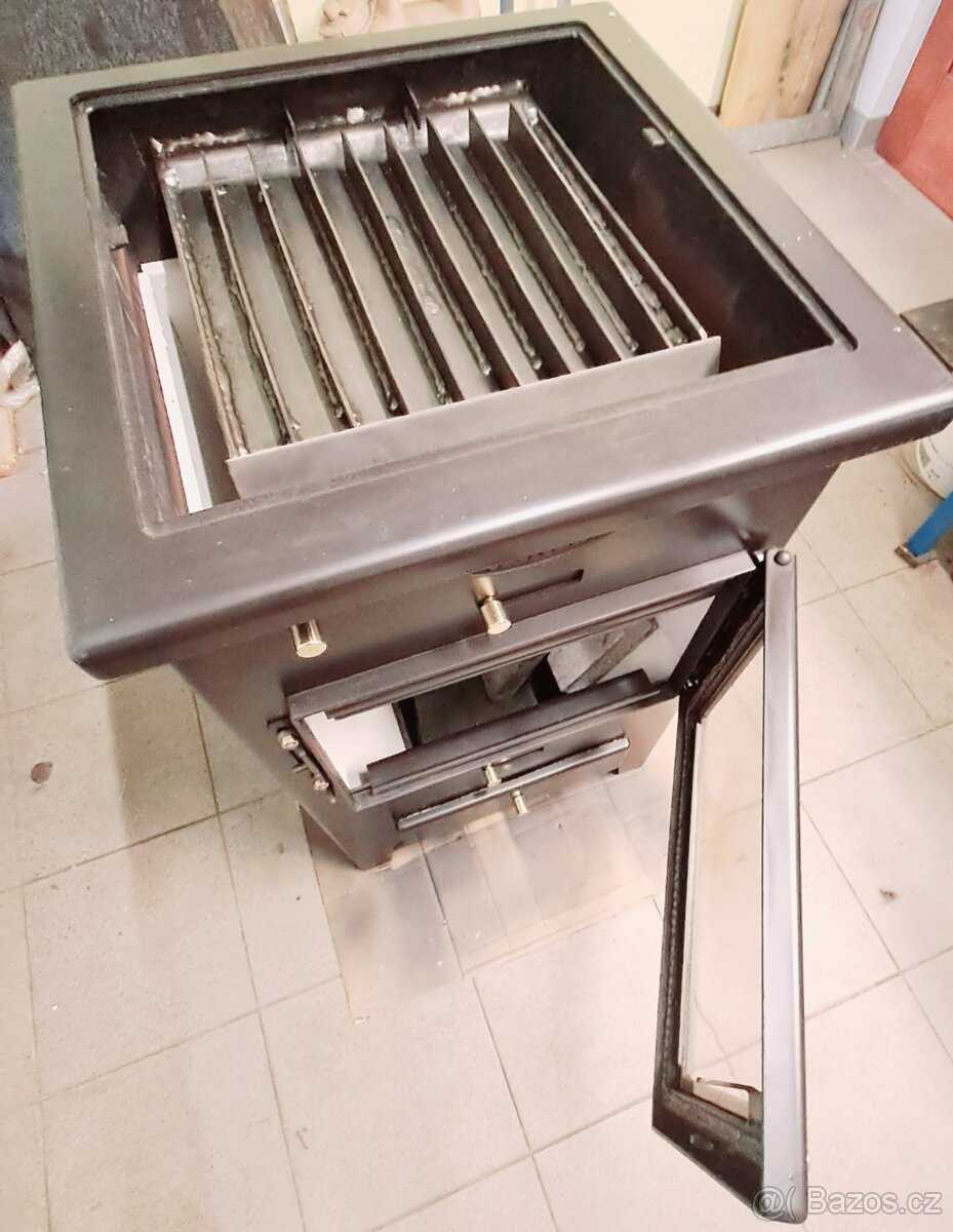 Krbová kamna s výměníkem Verner golemek - 6