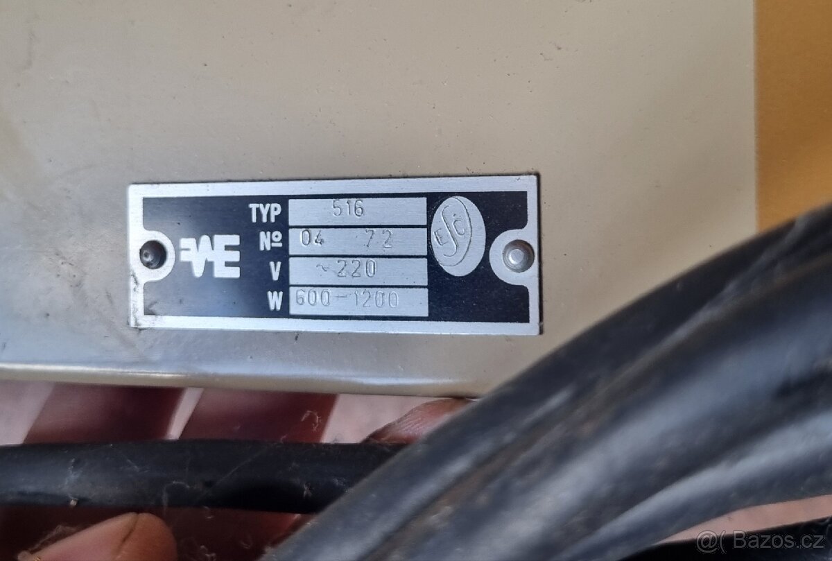 Retro zářič Eta 1518, Eta 516 - 6