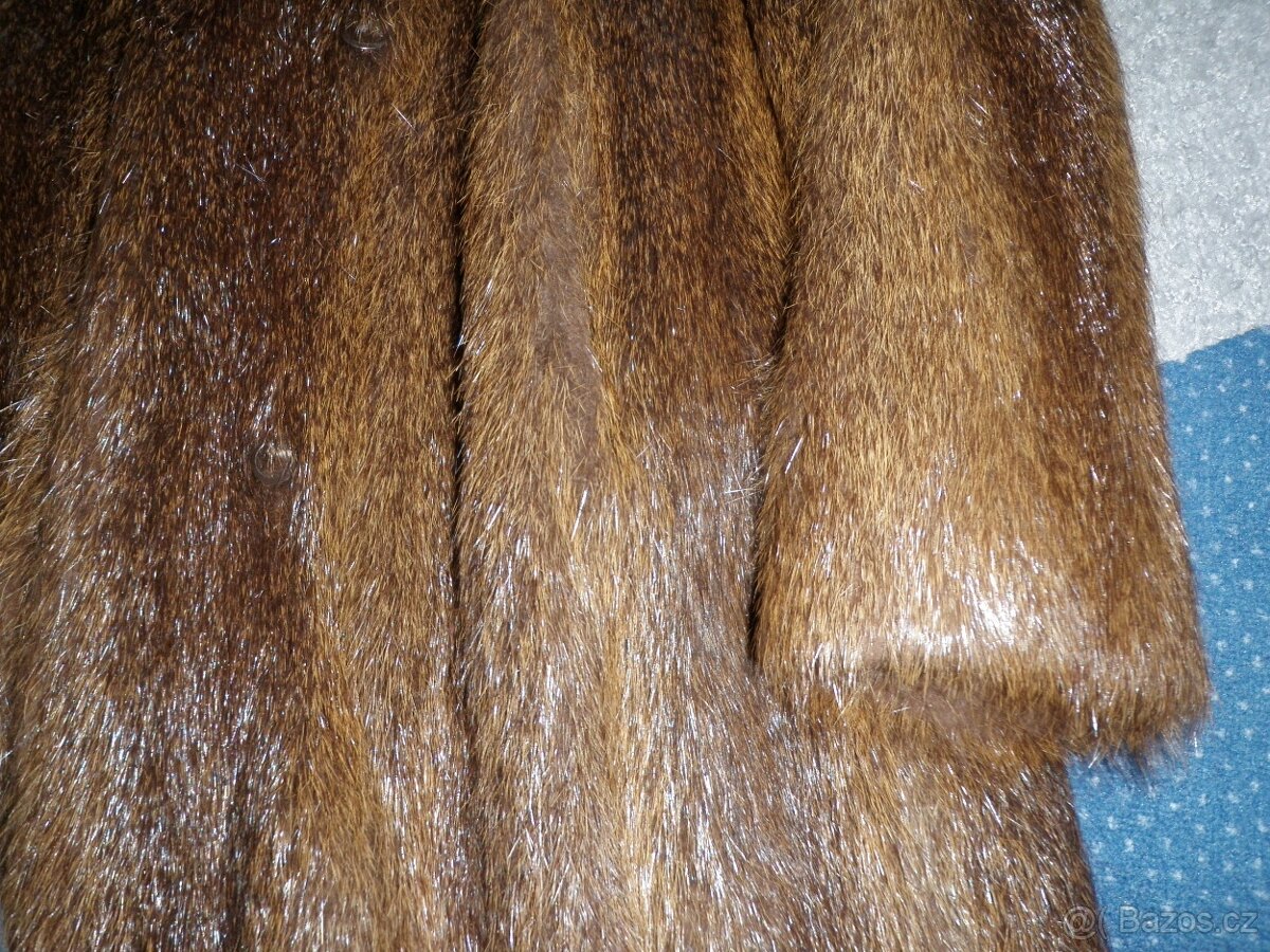 dámský kožich nutrie zn. Kara - vel. M - nový - 6