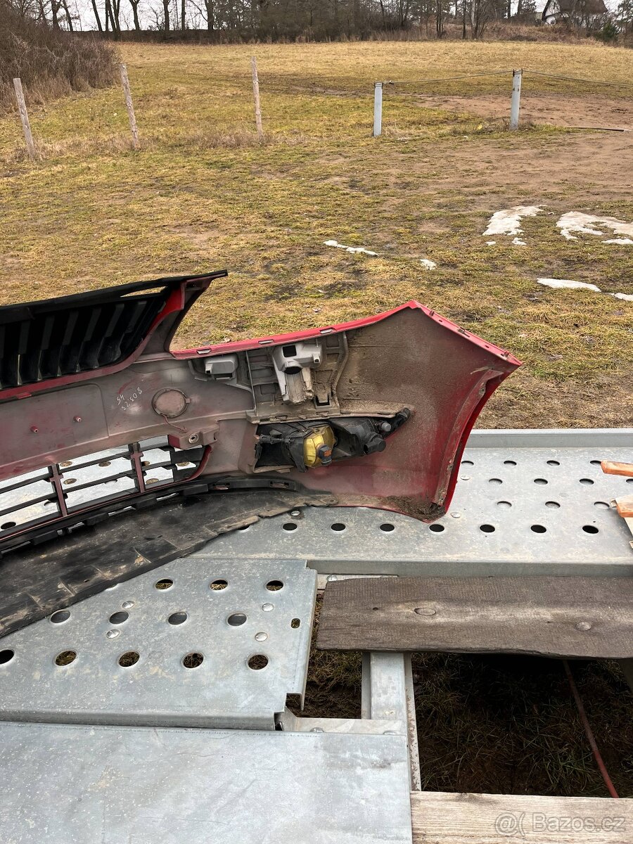 škoda fabia II přední nárazník - 6