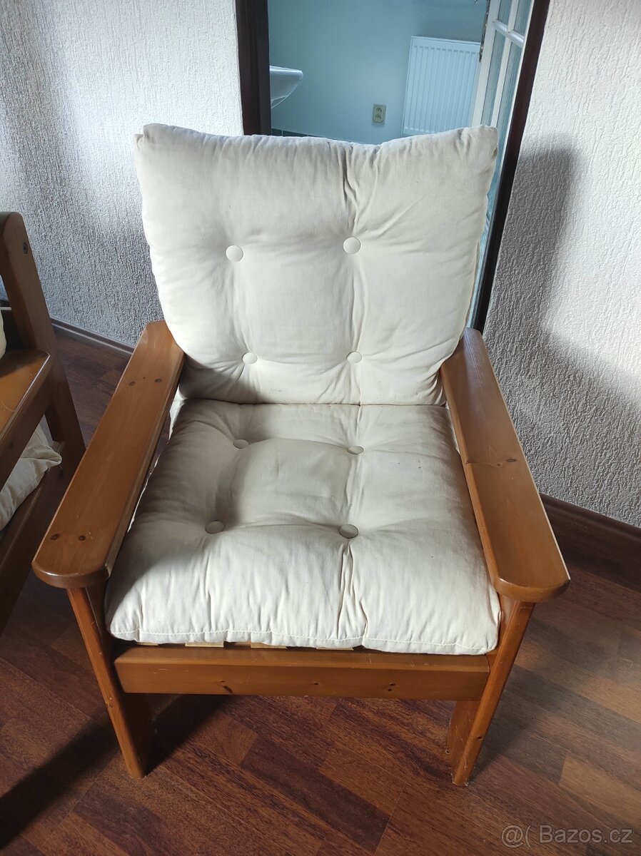 Venkovní sedací souprava masiv - 6