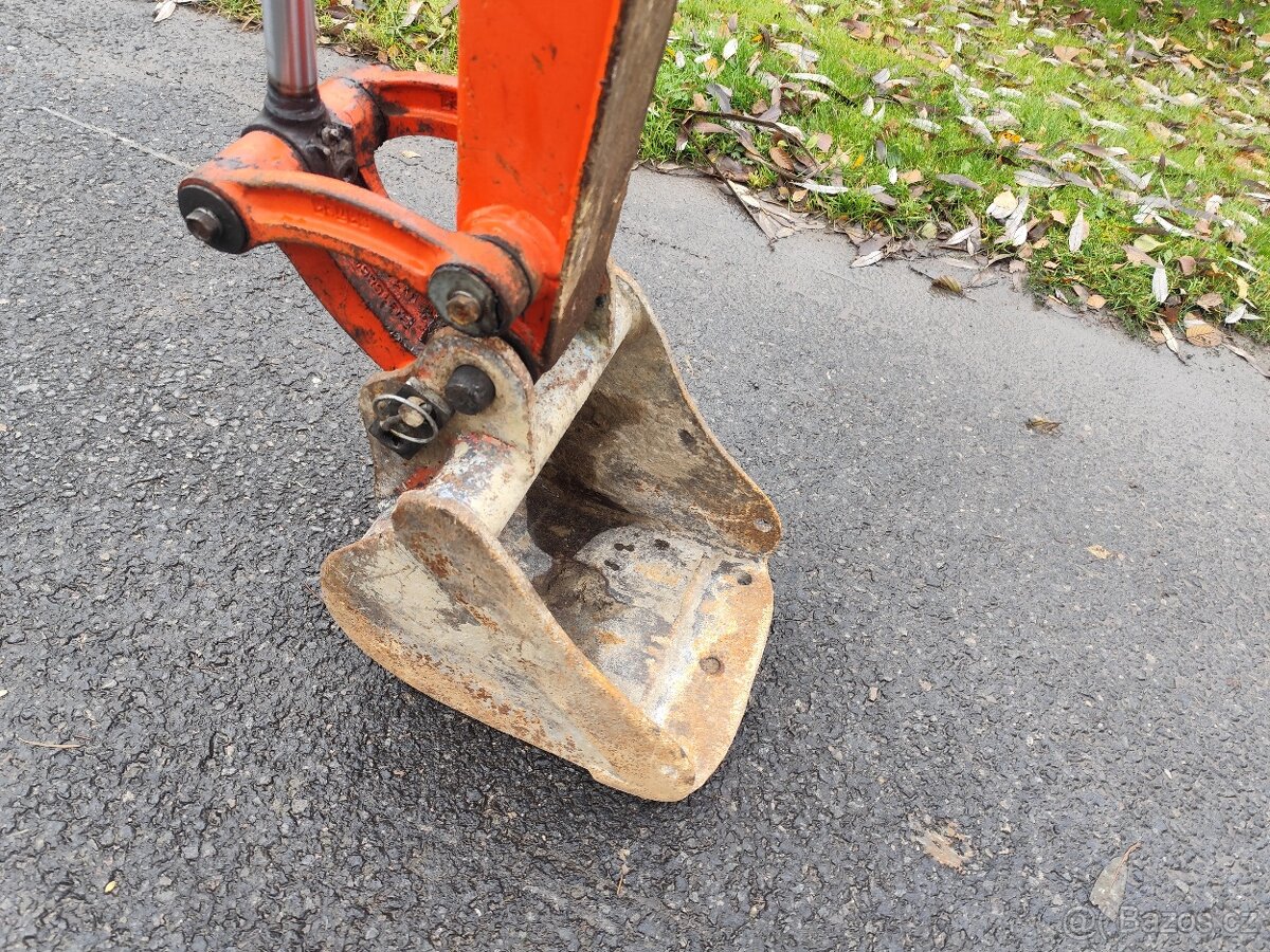 Minibagr Kubota KX016-4, rok 2017, 1800mth TOP - 6