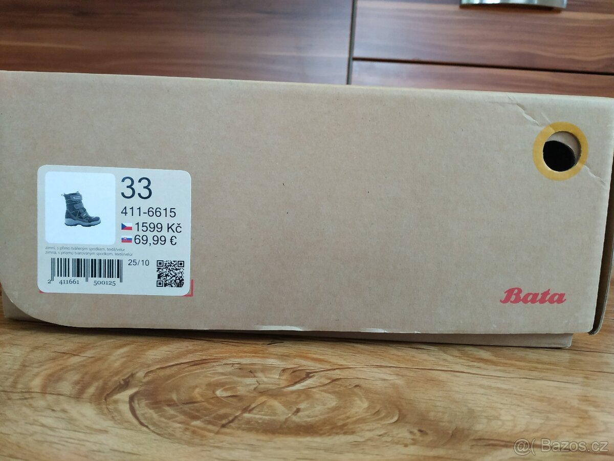 Zimní obuv vel. 33 - 6