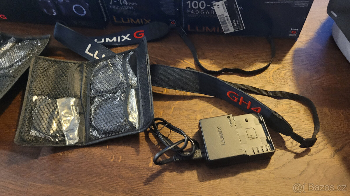Panasonic GH4 + 2 objektivy + příslušenství - 6