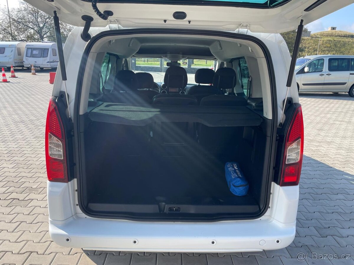 Peugeot Partner Tepee 1.6Hdi 73kw, velké rádio, po servise - 6