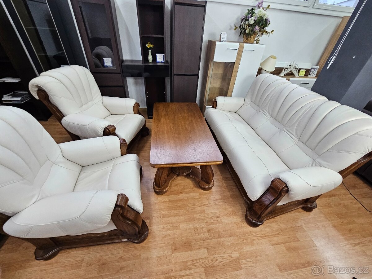 Kožena Luxusní sedací souprava Cezar - 6