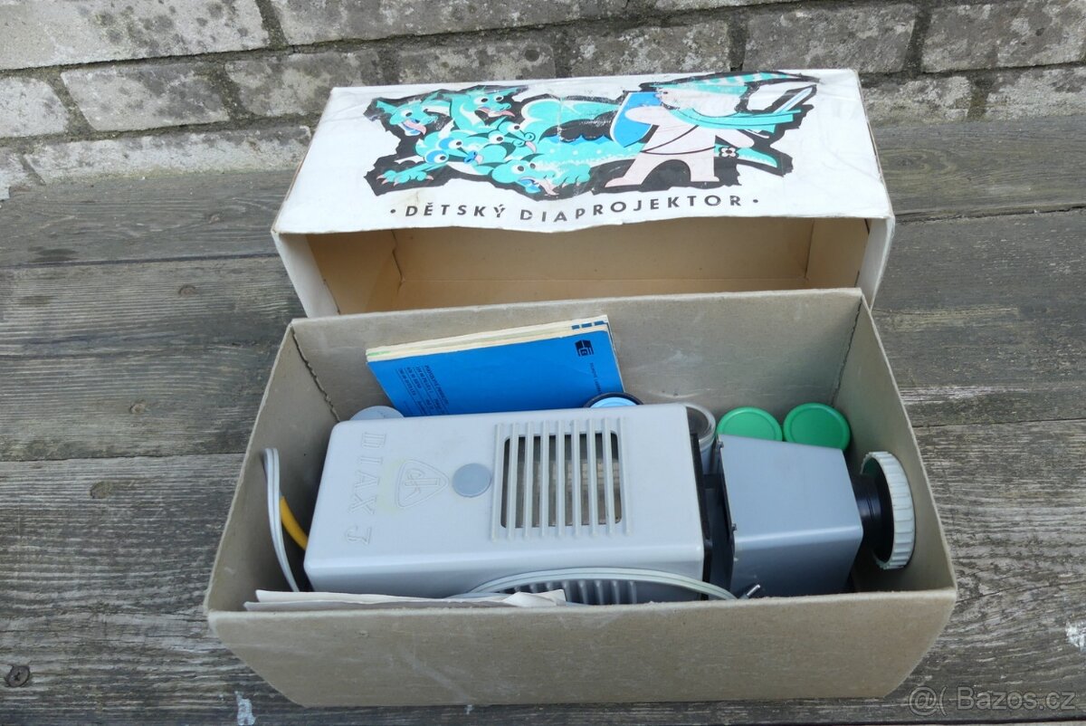 Dětská promítačka DIAX 3 a 4 pohádky - 6