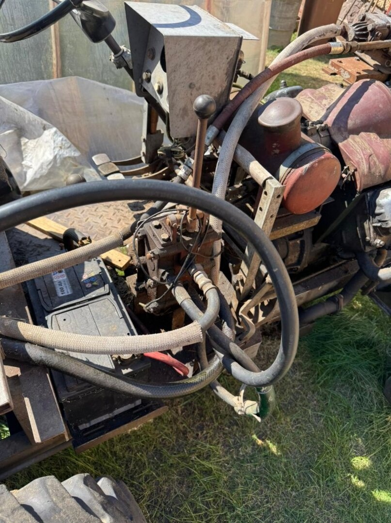 Domácí traktor vlastní výroby - 6