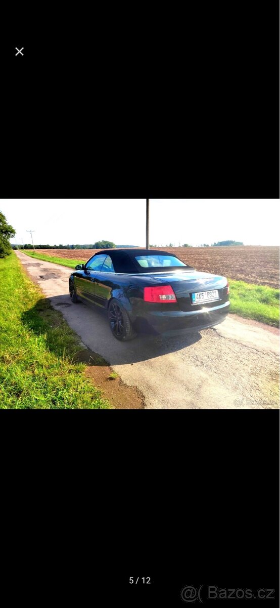 Audi A4 Cabrio 2.5 TDI manuál - 6