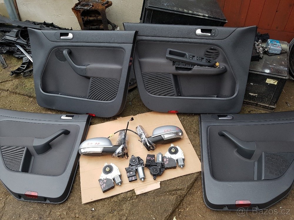 vw golf plus st. i fac 2x kapota LC9Z a X,blatník pravý bílý - 6