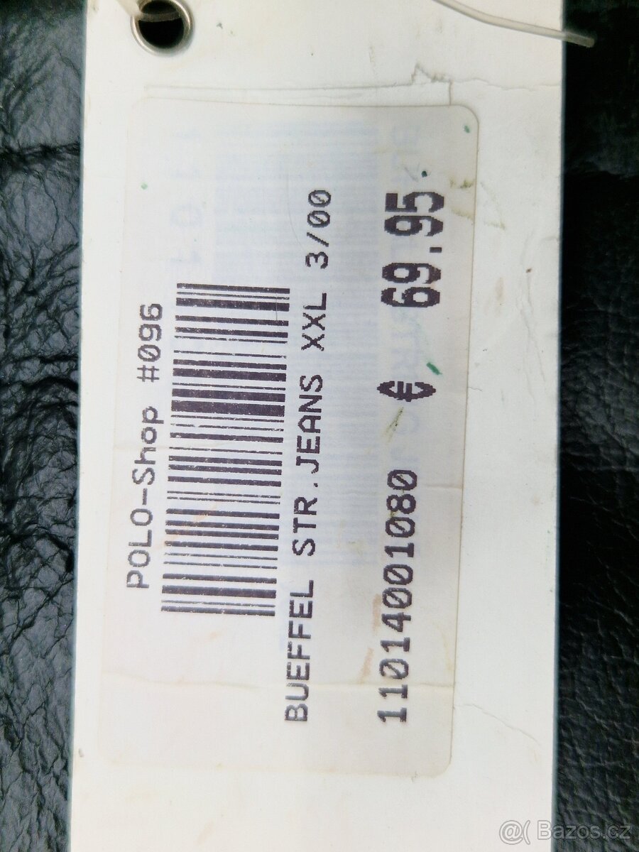 Kožené šněrovací kalhoty Polo 2XL-49x89x117x20 cm - 6