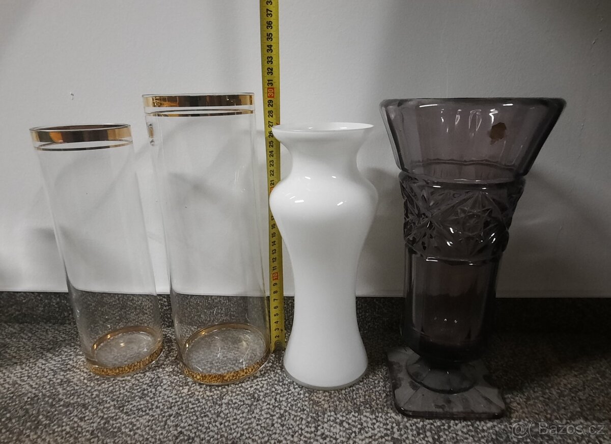 Broušené sklo vázy - 6