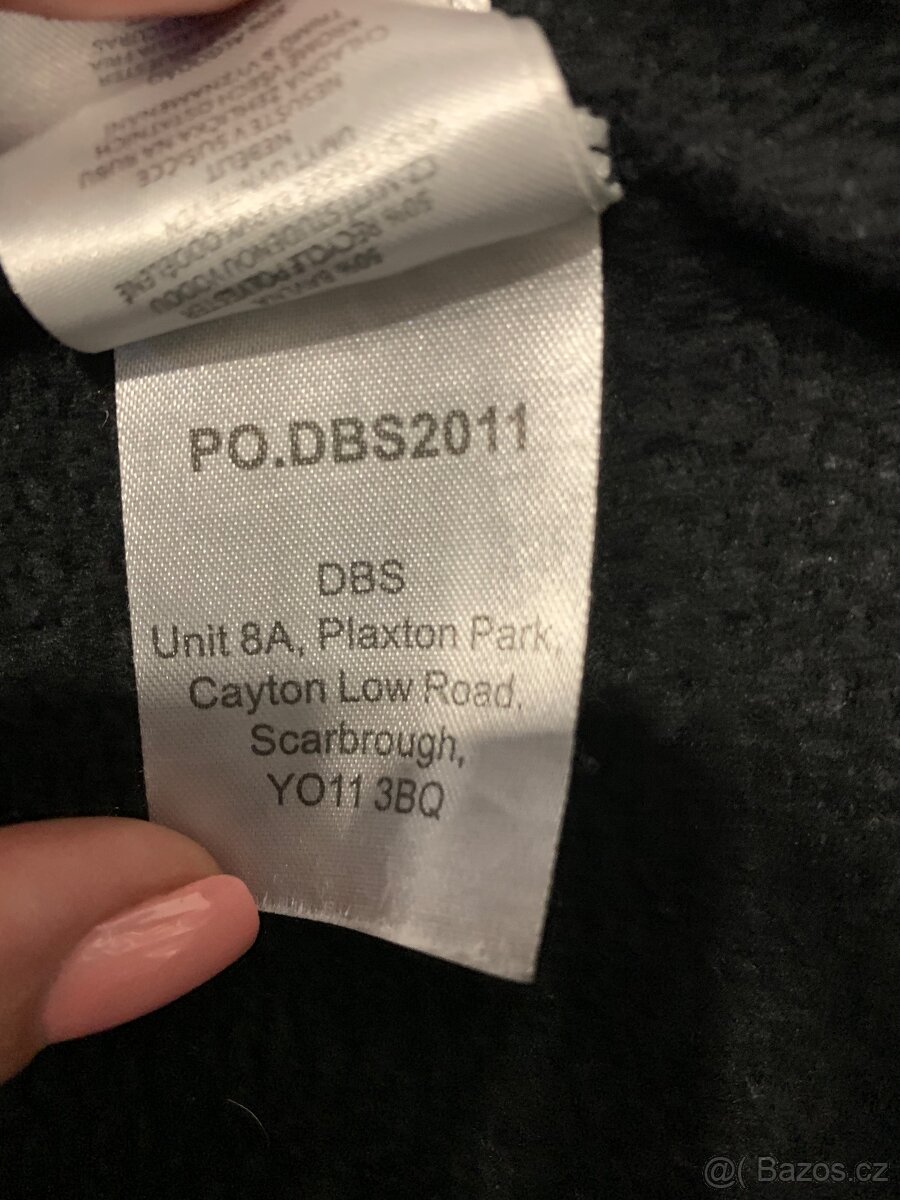 Pánská mikina SikSilk, černá, zip, vel.L - 6