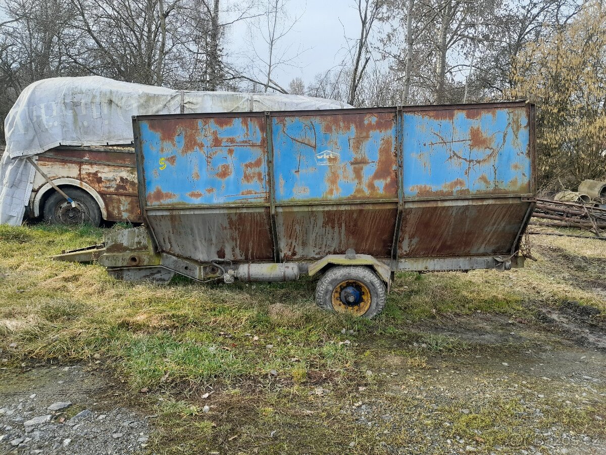 sběrací vůz, V3S, náprava - 6