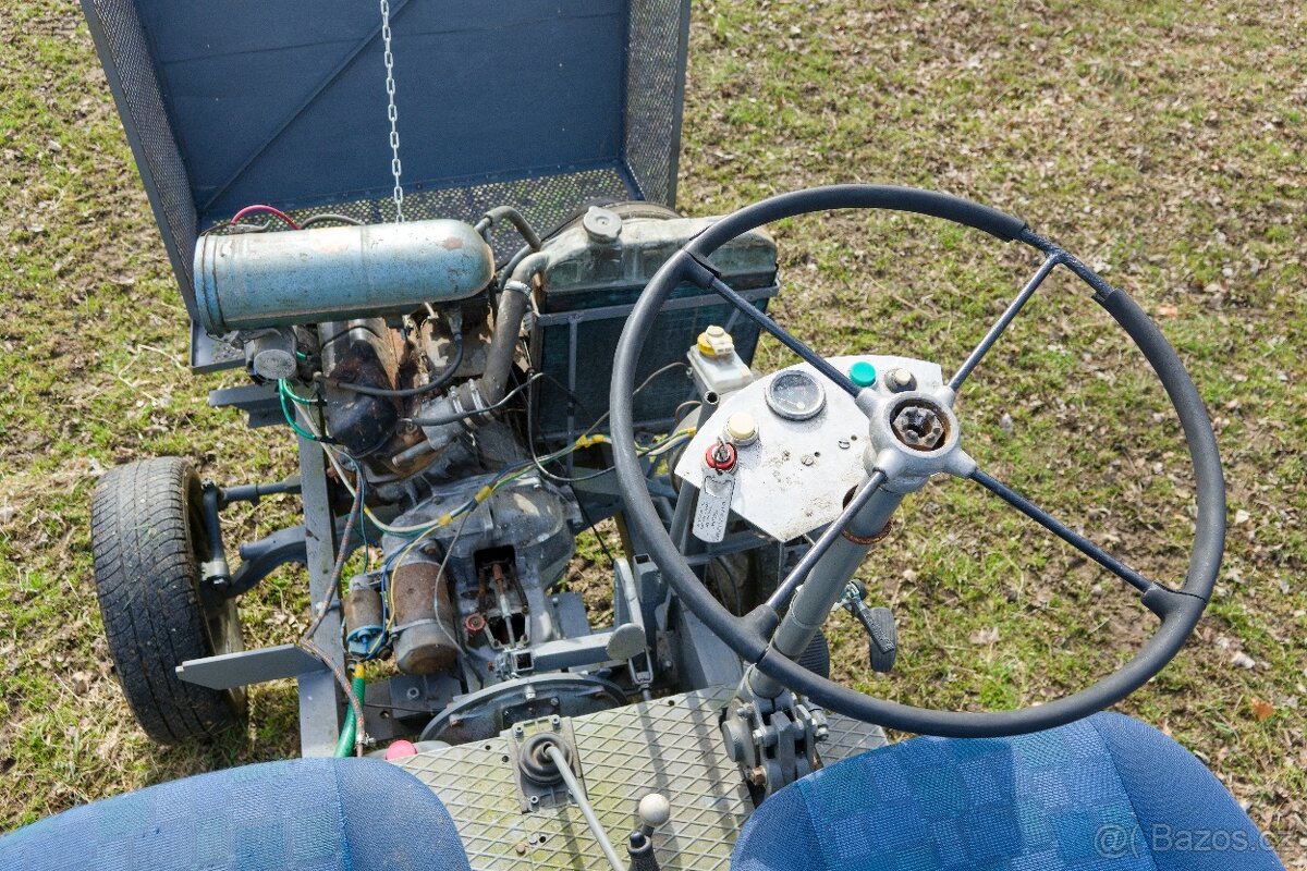 Traktor domácí výroby. - 6