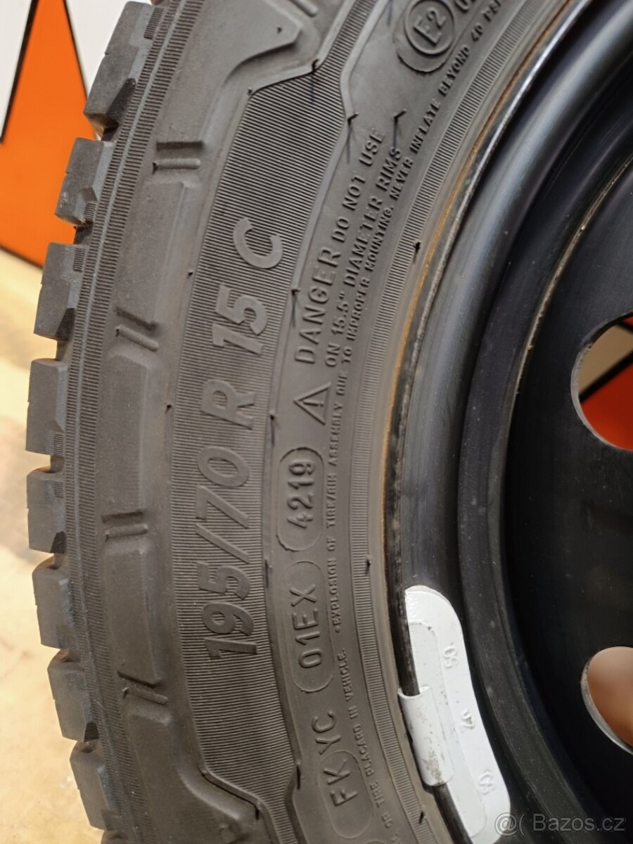 Kompletní celoroční kola na Fiat Ducato 195/70R15C - 6