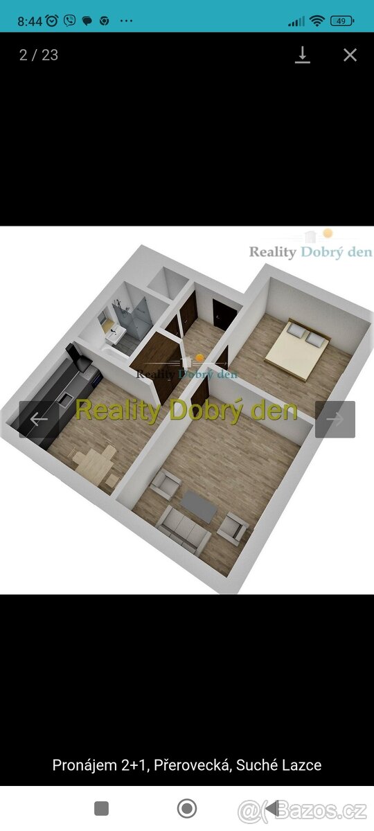 Pronájem bytu 2+1 Suché Lazce - 6