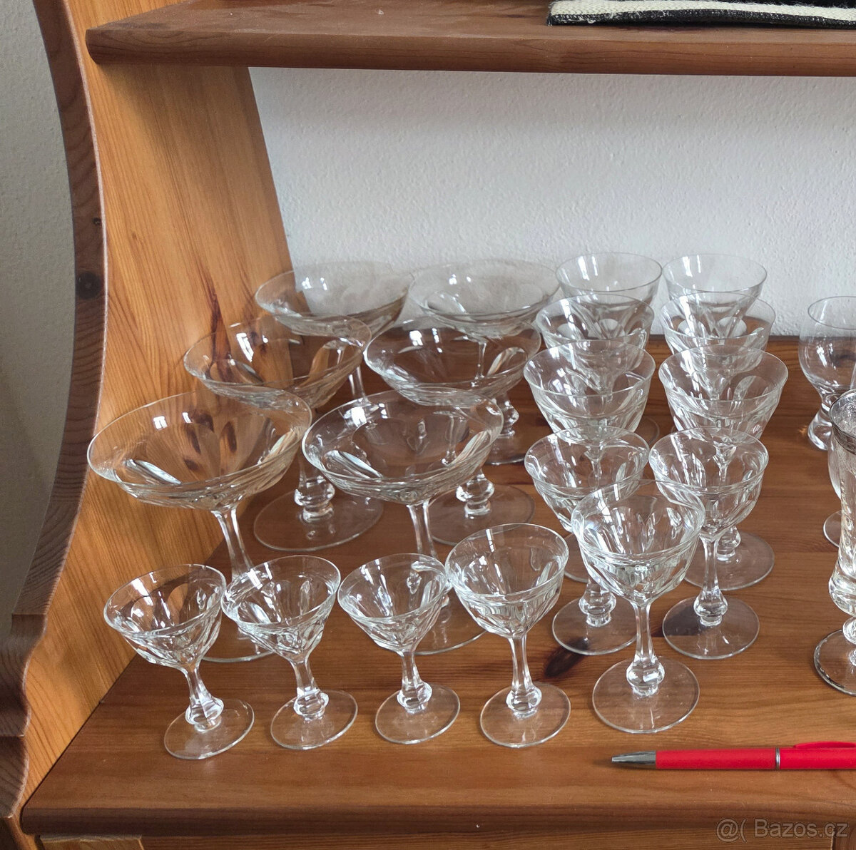 Sklenice na sekt Moser Lady Hamilton 6 ks - 6