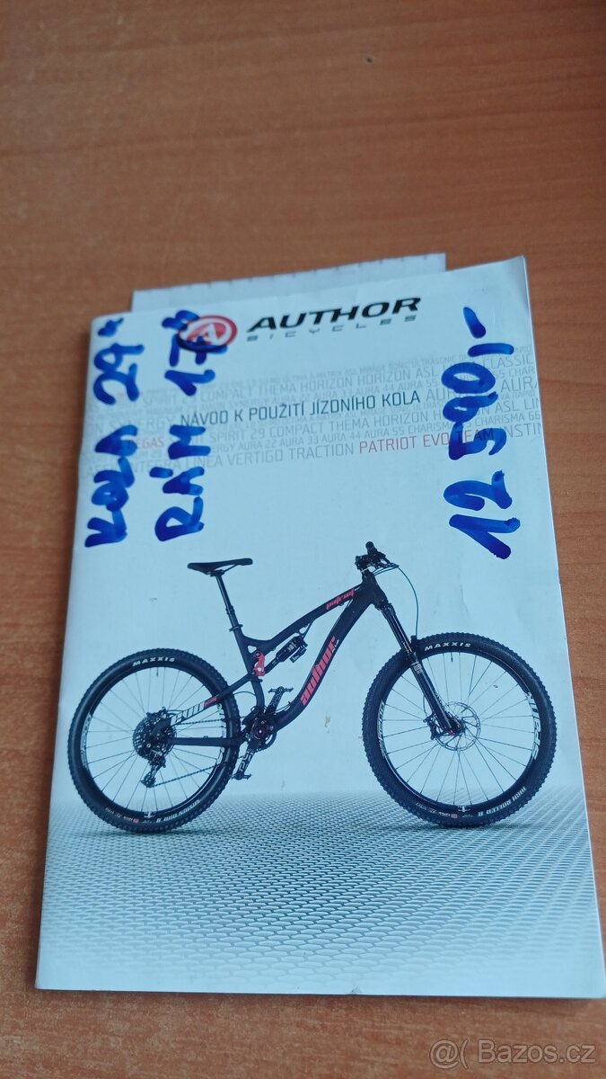 Author RIVAL 29, rám 17 - 6