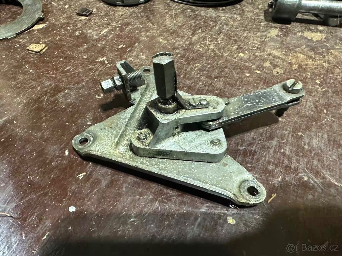 VYPÍNANI spojky, spojkový poloautomat JAWA 250/353 - 6