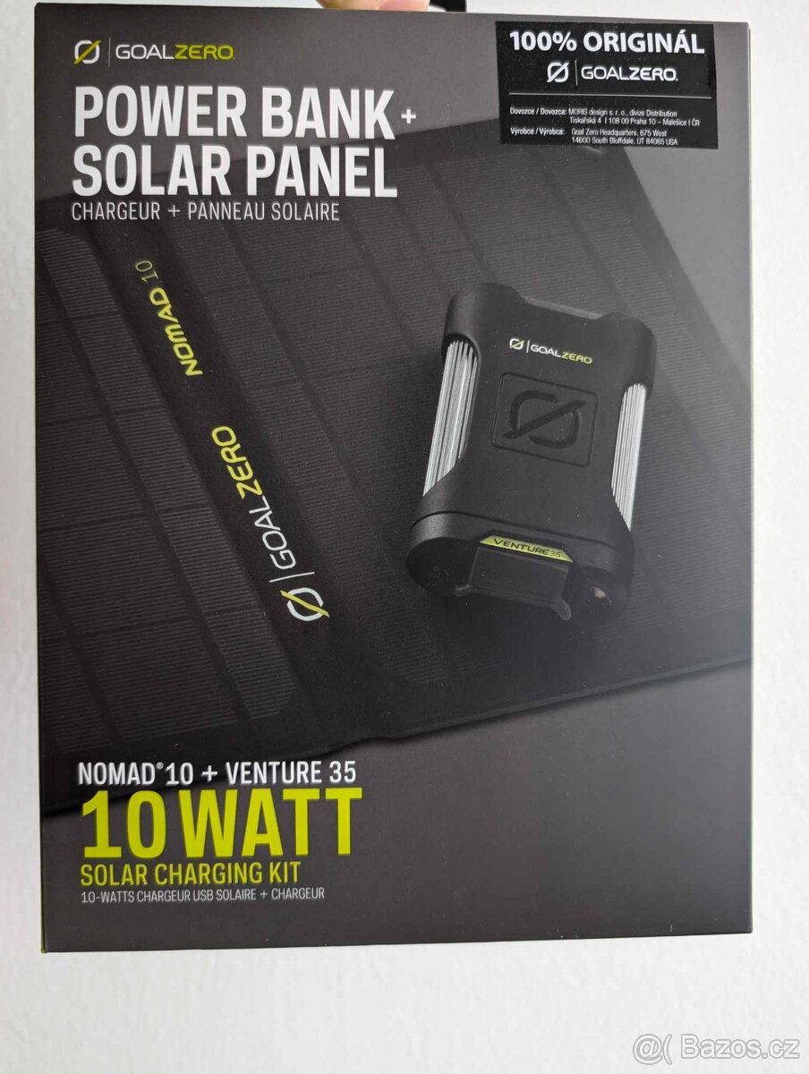 Set Goal Zero Venture 35 Solar Kit-SOLÁRNÍ PANEL+POWERBANKA - 6