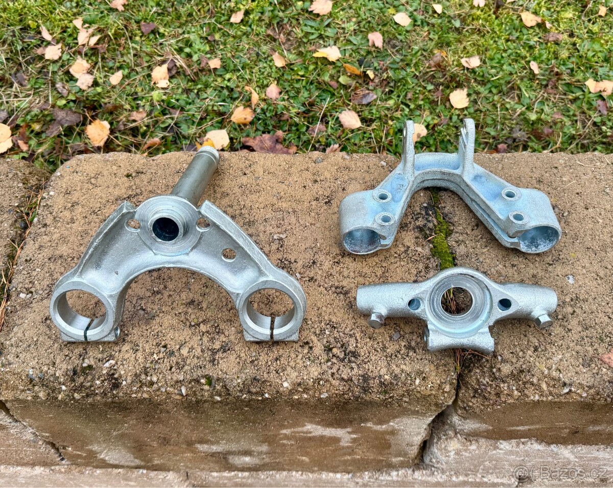 Jawa perak, Ogar 350 - krk řízení - 6