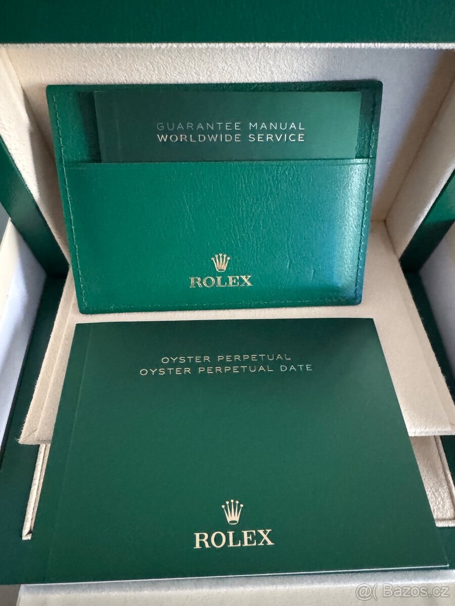 ROLEX OYSTER PERPETUAL 36 MM BLUE - 6