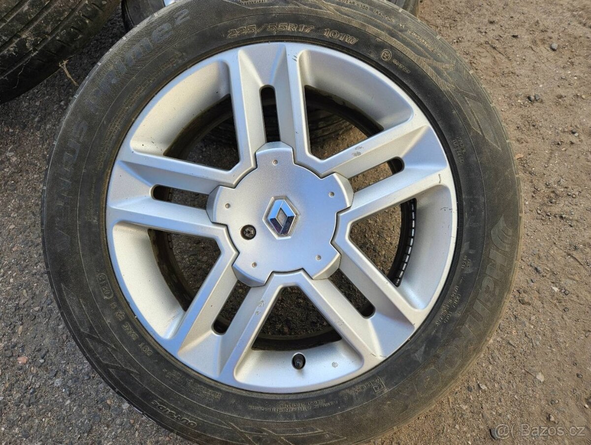Alu kola originál Renault 17" – 5x108 - 6