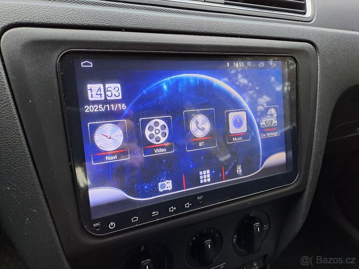 Univerzální 2 DIN 9" autorádio s Android 10.1 a Bluetooth - 6