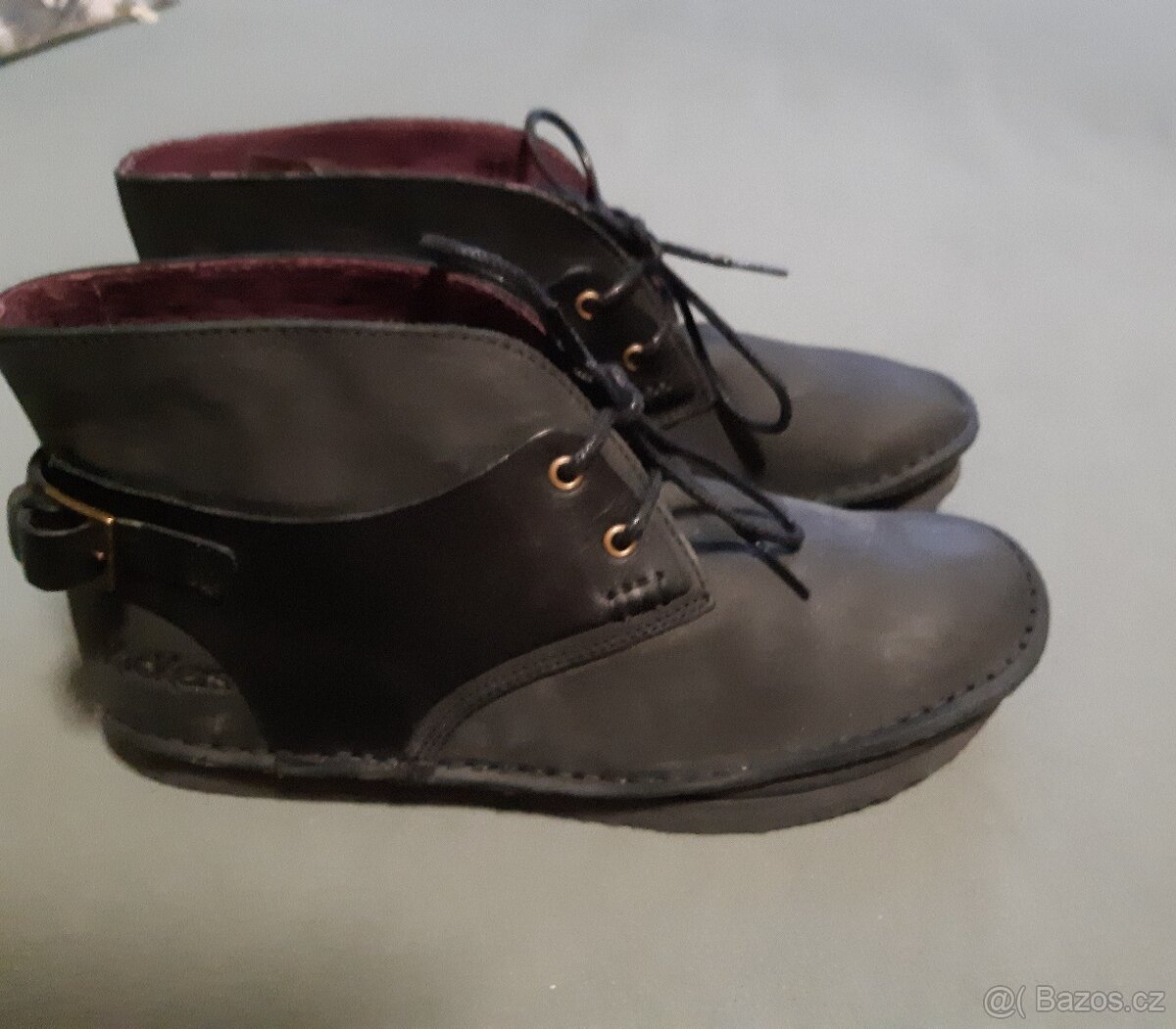 kožené kotníkové boty - 6