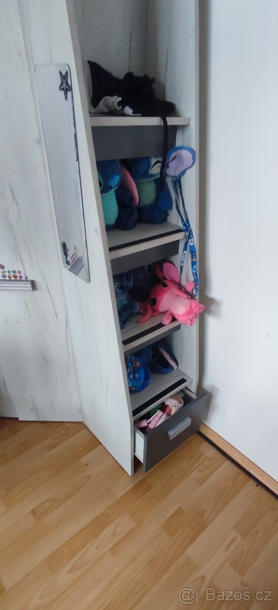 Rohová patrová postel Alina - 6