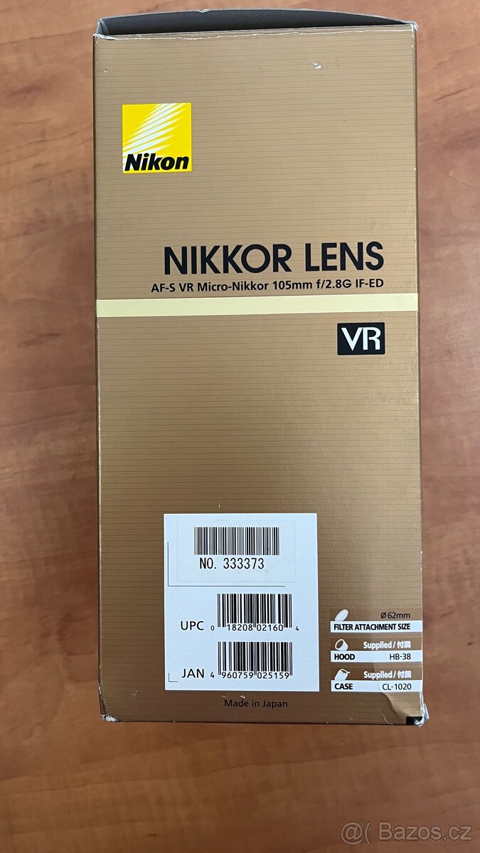 AF-S VR Micro Nikkor 105mm F/2,8G IF ED - 6