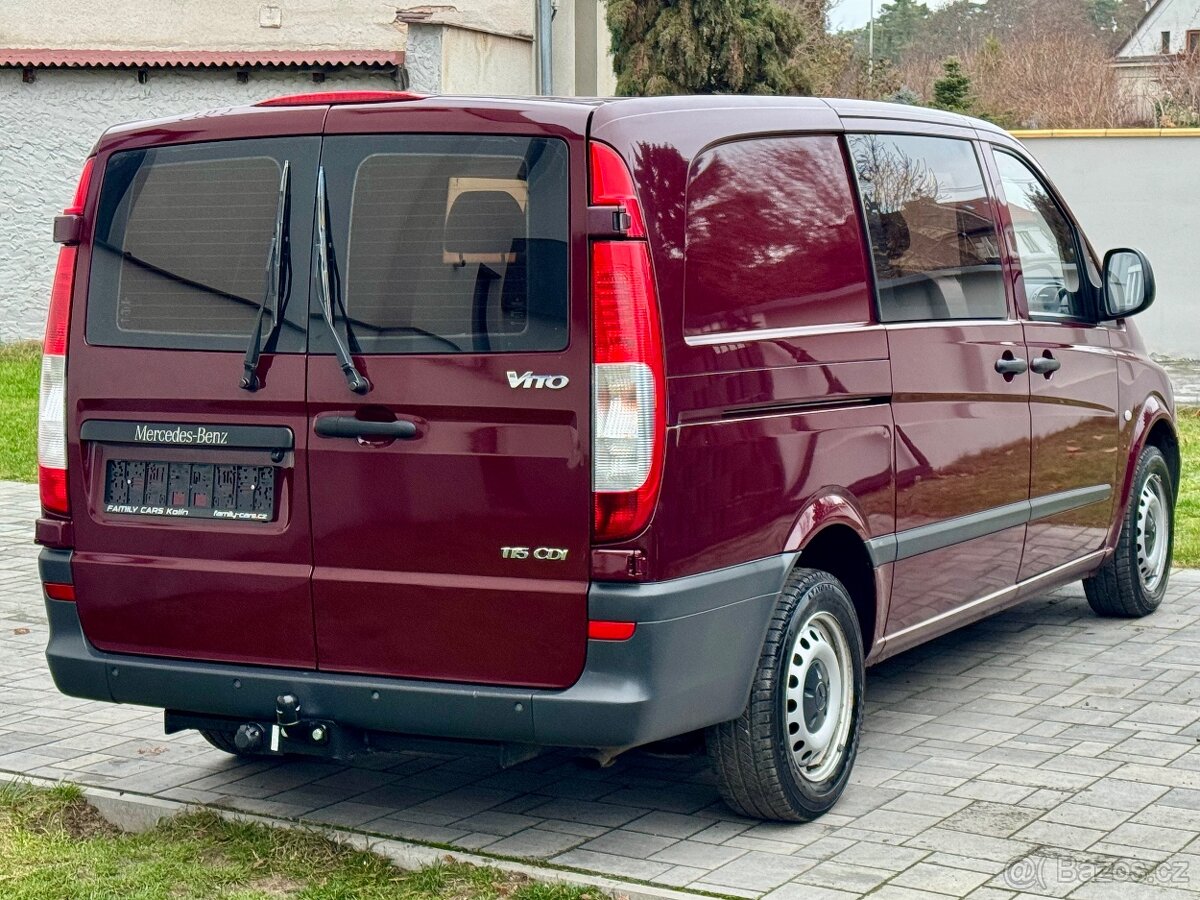 Mercedes-Benz Vito, 110KW,5MÍST,PRAVIDELNÝ SERVIS - 6