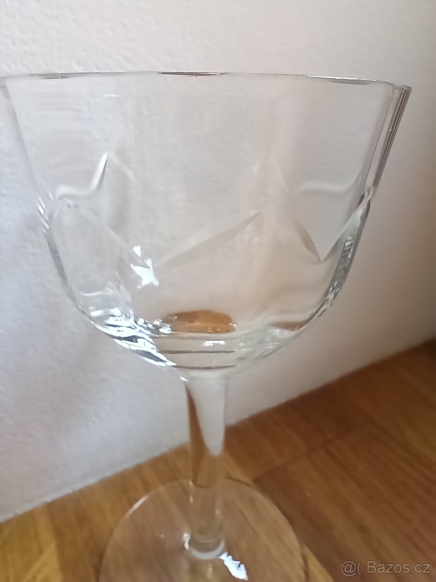 Broušené skleničky na likér 2 x 6 kusů - 6