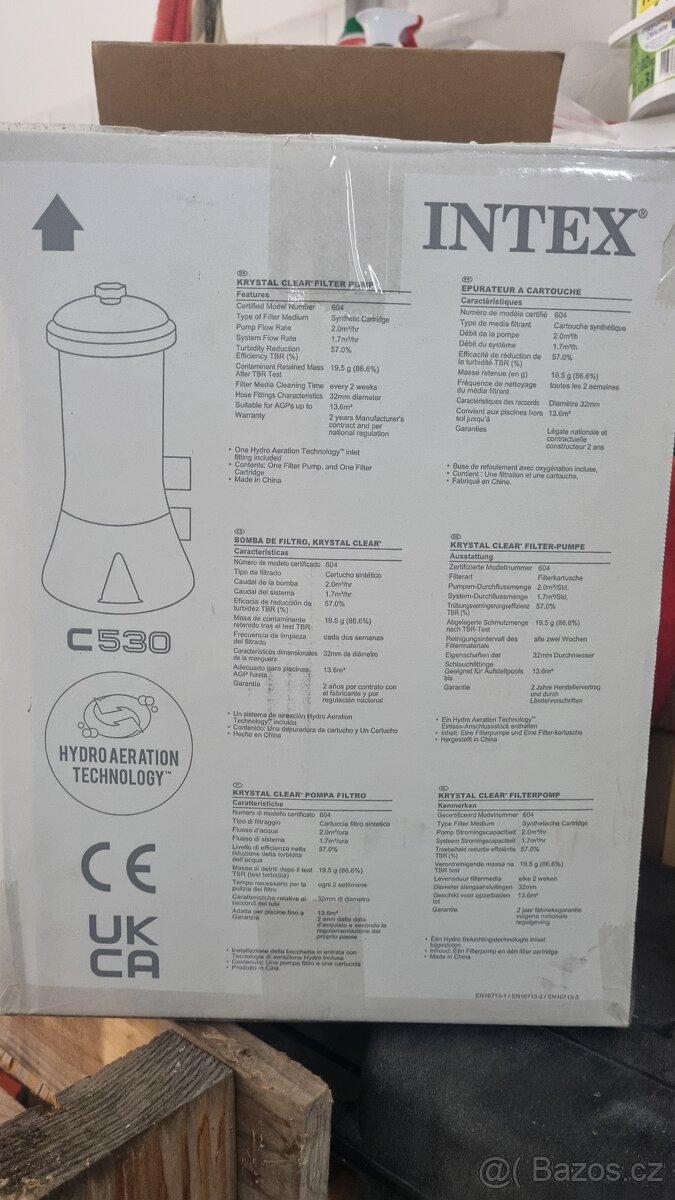 Kartušová filtrace Krystal clear c530 - 6