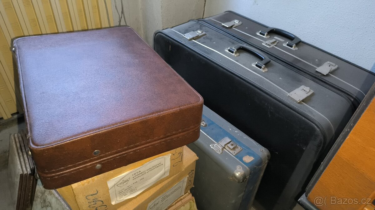 Retro kufry - staré - 6
