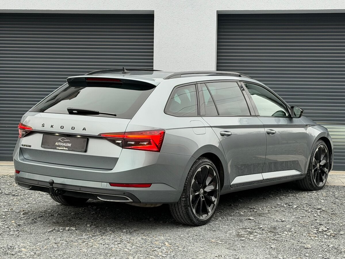 ŠKODA SUPERB SPORTLINE 2.0TSI 140KW TAŽNÉ cockpit m2021 - 6