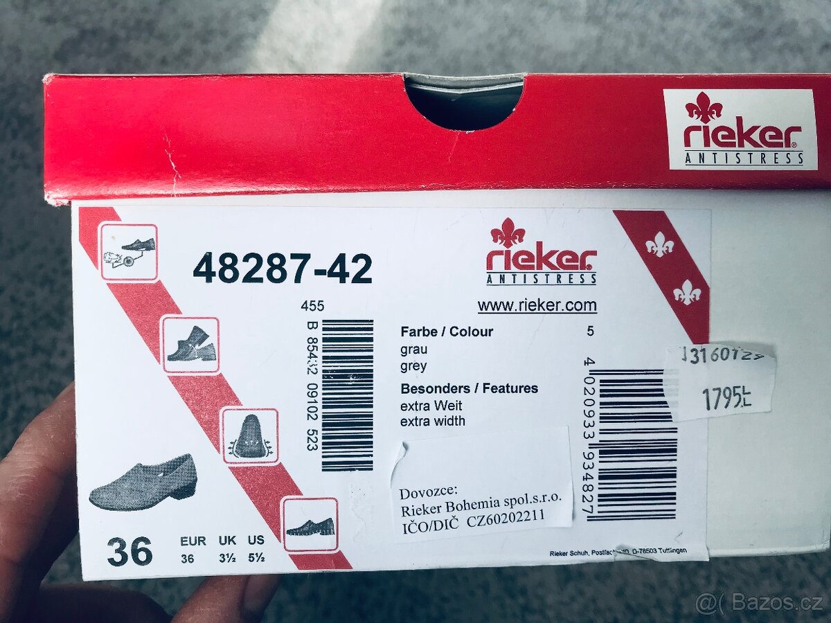 Rieker damske boty vel. 36 nove - 6