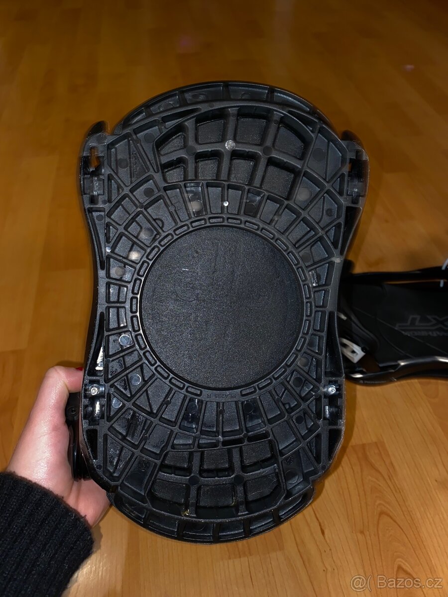 Pathron Team XT Black vázáni na snowboard L - 6