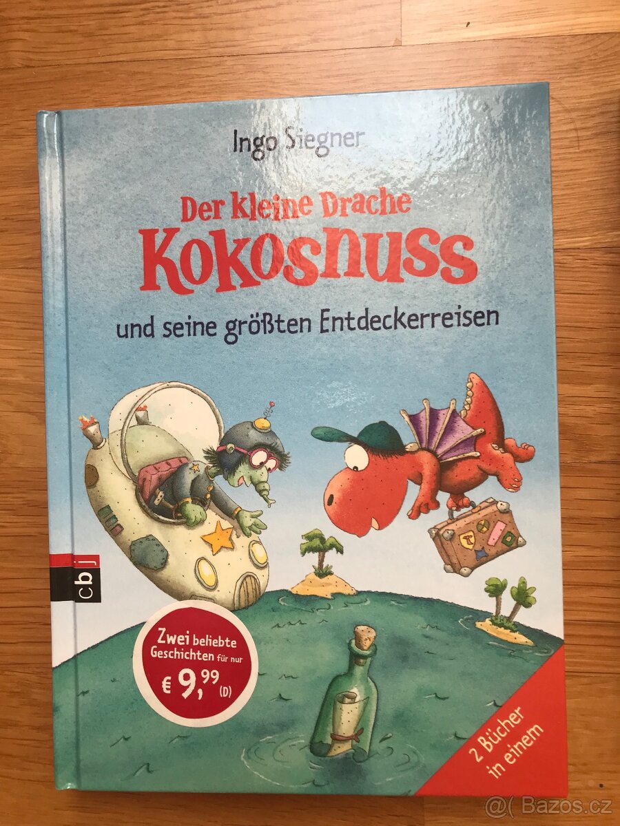 Dráček Kokosáček •Knihy/CD v NJ• Der kleine Drache Kokosnuss - 6